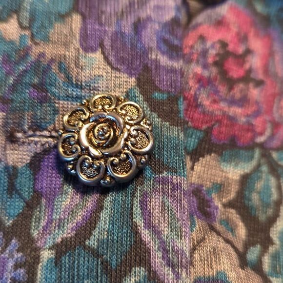 ‎Vintage Stuart Alan Floral print jacket - Picture 3 of 7